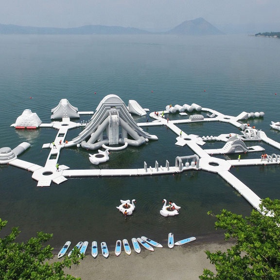 Kids Outdoor Water Park - Scivolo gigante per adulti, attrezzatura commerciale