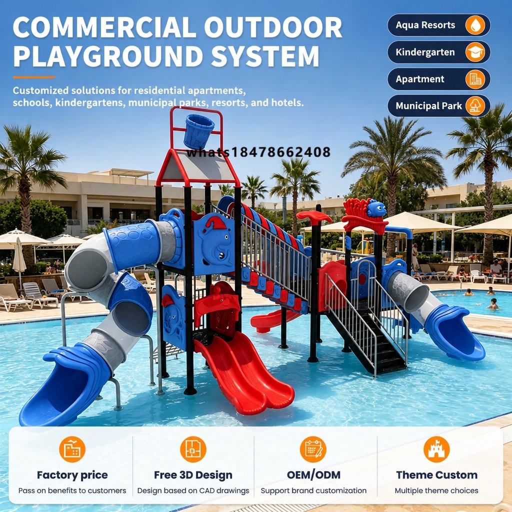 Kids Outdoor Equipment - Attrezzature per parchi acquatici all'aperto per