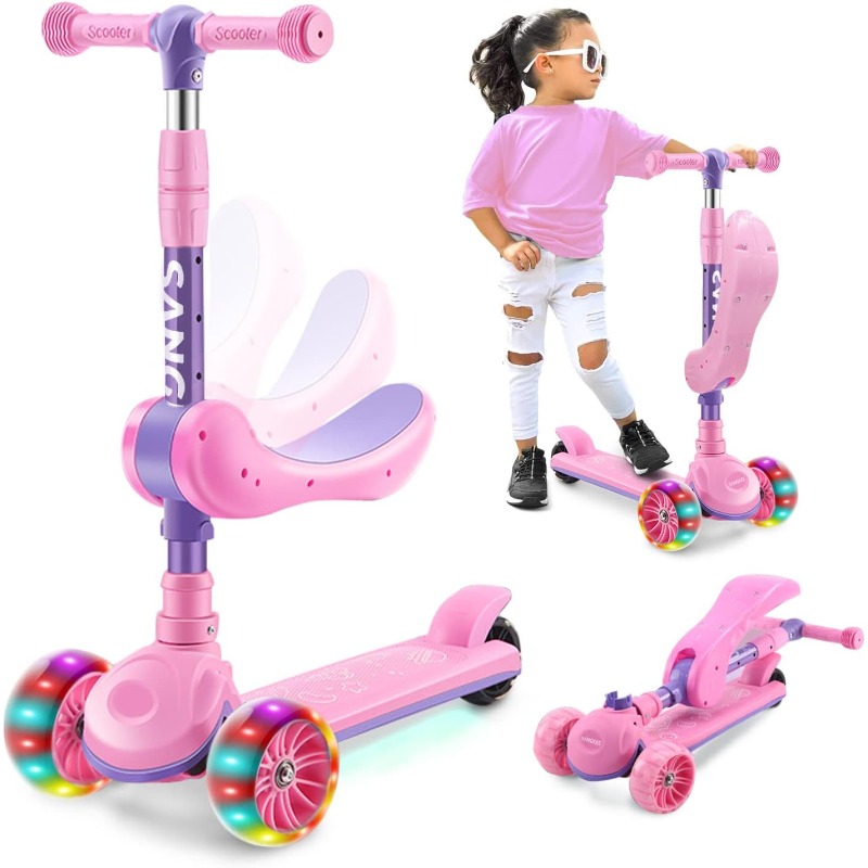Kids Outdoor Ride On - Monopattino per bambini 2 in 1