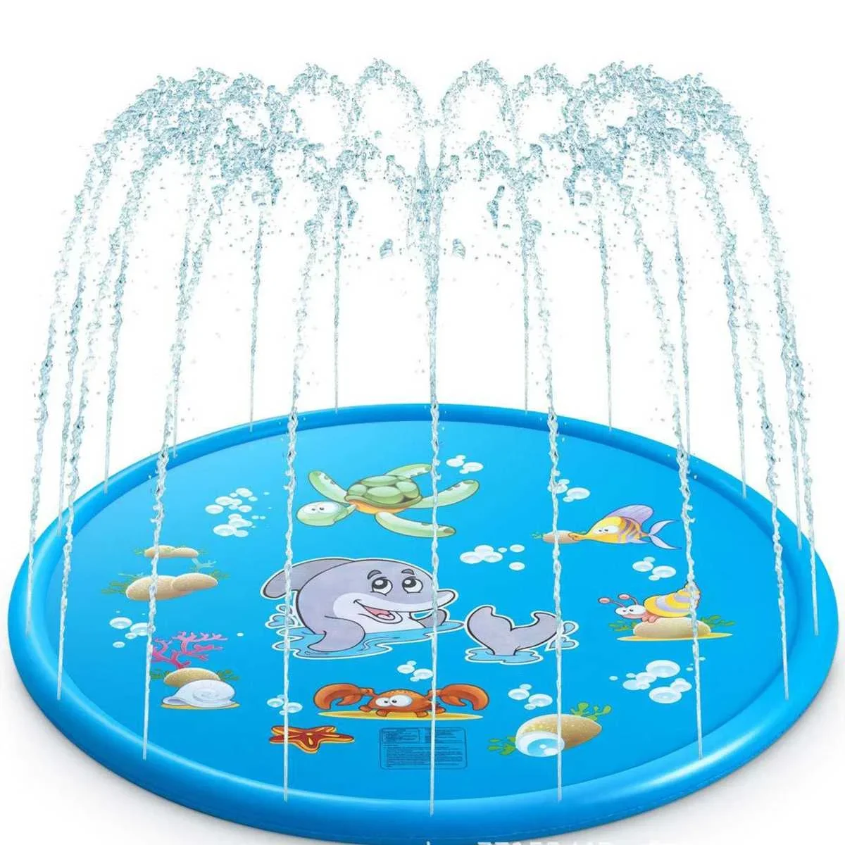 Kids Outdoor Play Yard - Piscina Gonfiabile Rotonda per Bambini 100/170cm,