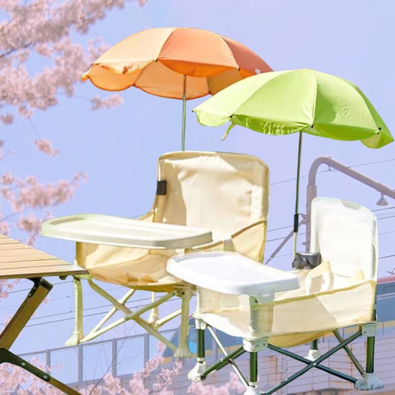 Kids Outdoor Bean Bag Chair - Sedia Portatile per Bambini con Vassoio