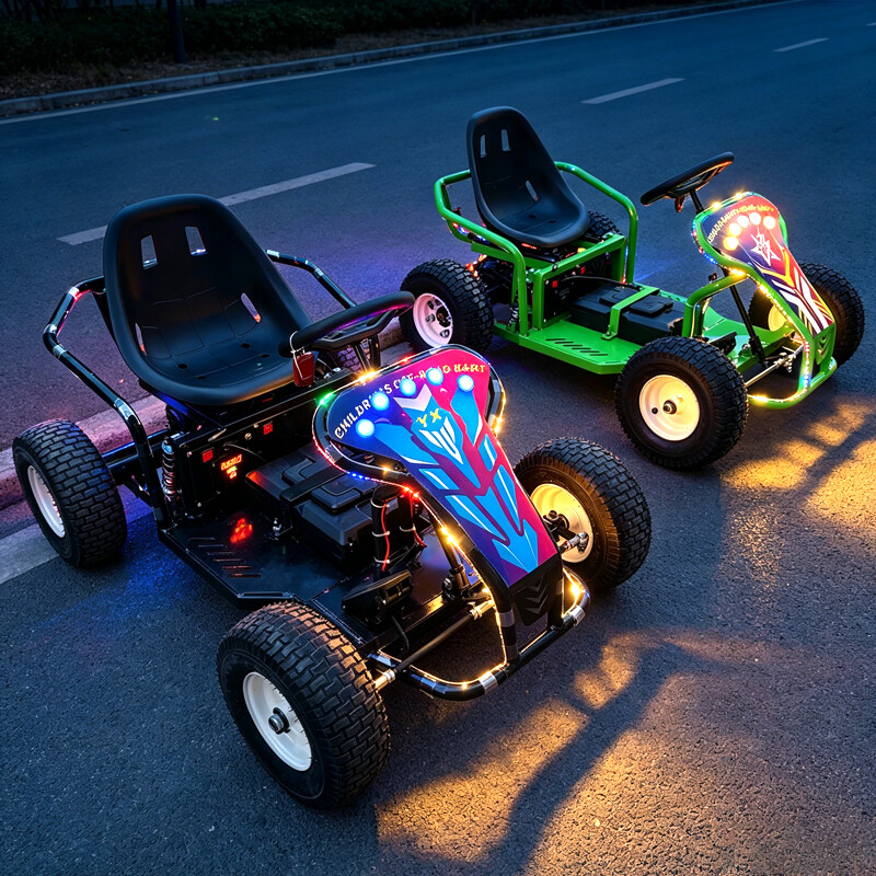 Kids Outdoor Ride On - Go Kart Elettrico per Bambini, Auto