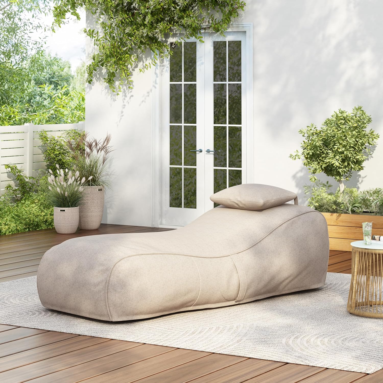 Kids Outdoor Bean Bag Chair - Poltrona a sacco Morton, poltrona reclinabile