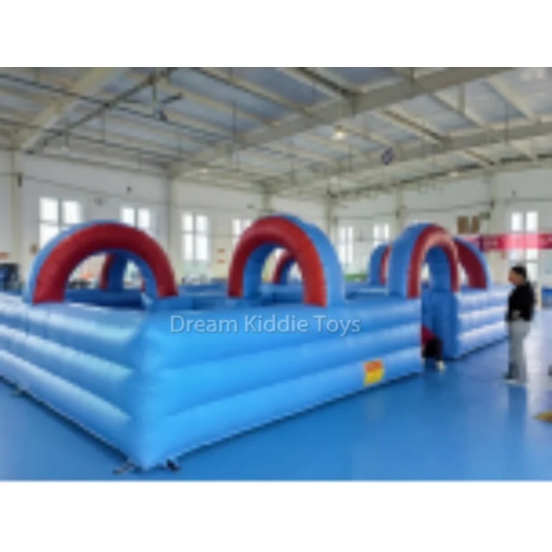 Kids Outdoor Obstacle Course Equipment - Tunnel Gonfiabile Gigante in PVC per