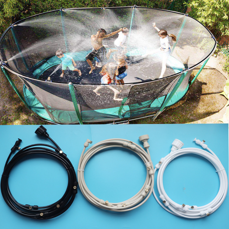 Kids Outdoor Water Park - Irrigatori per trampolino per bambini trampolino