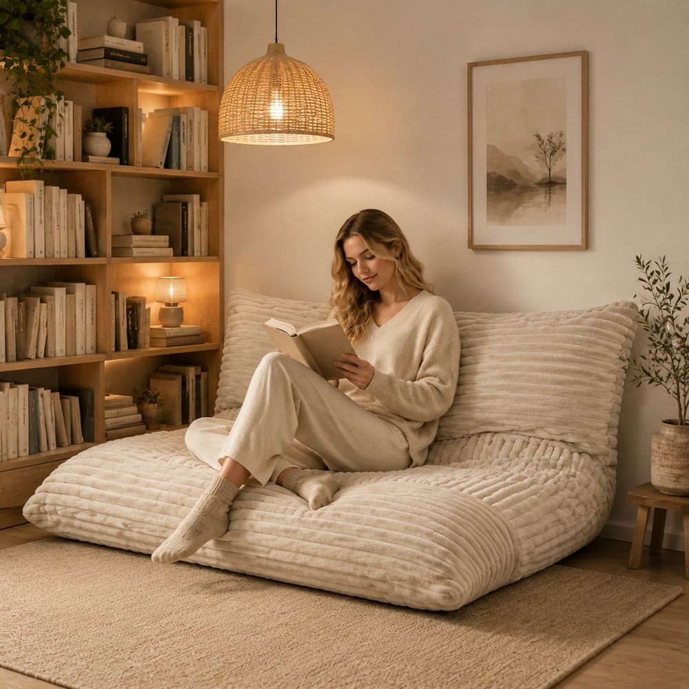 Kids Outdoor Bean Bag Chair - Poltrona Gigante a Sacco per Adulti