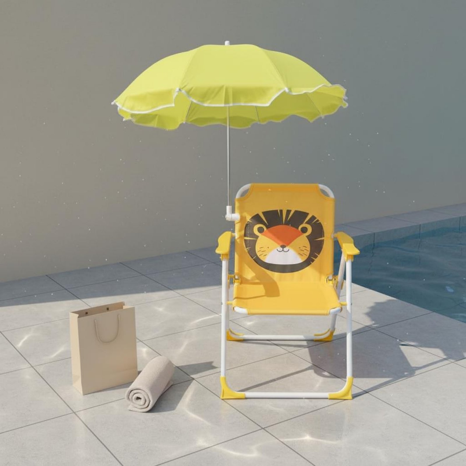 Sedia da Spiaggia per Bambini  - Kids Outdoor Umbrella Chair recensione e prezzo