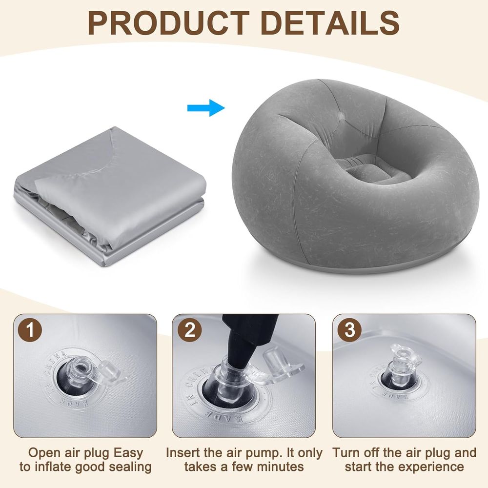 Poltrone Gonfiabili a Forma di - Kids Outdoor Bean Bag Chair recensione e prezzo