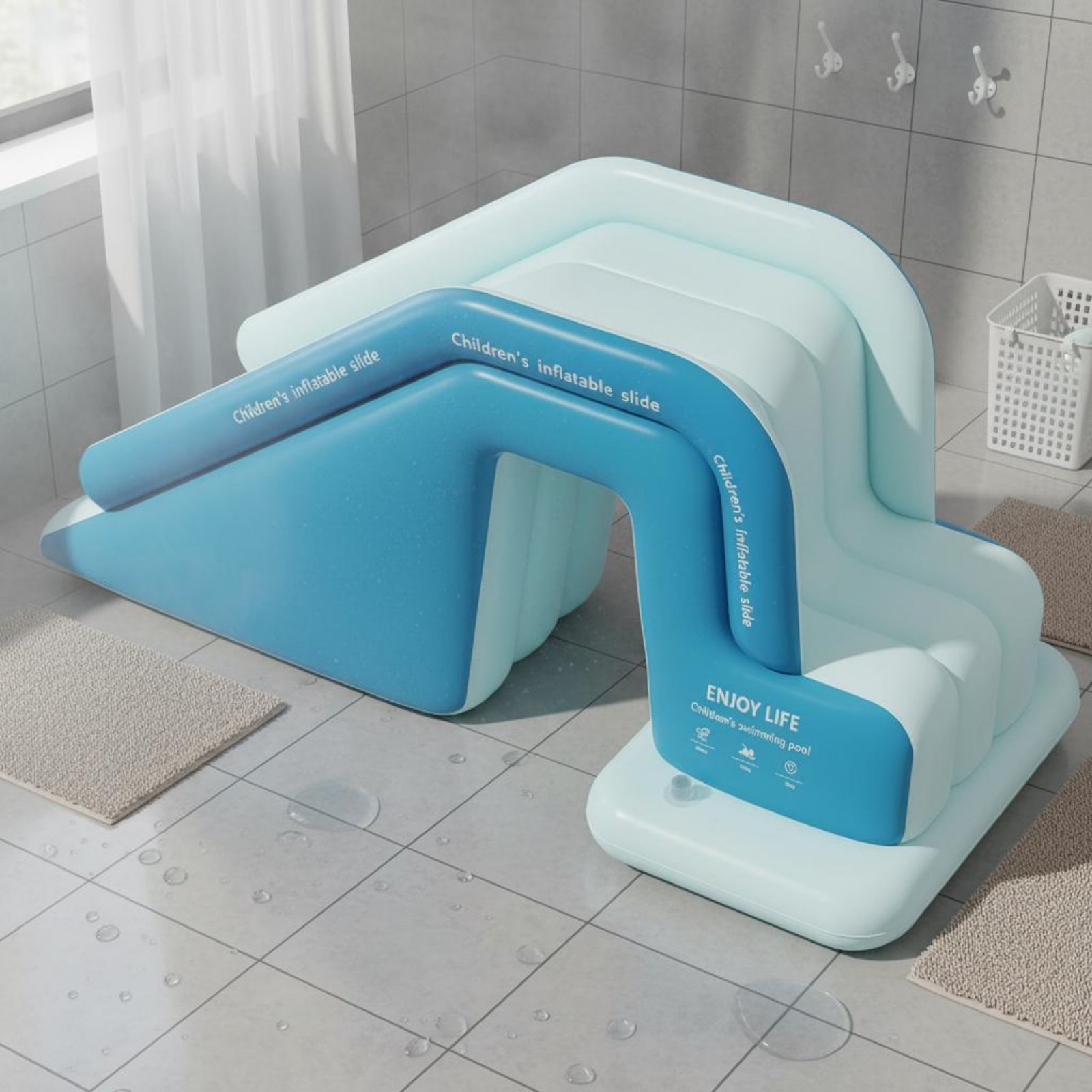Scivolo Gonfiabile per Piscina - Kids Outdoor Water Park recensione e prezzo