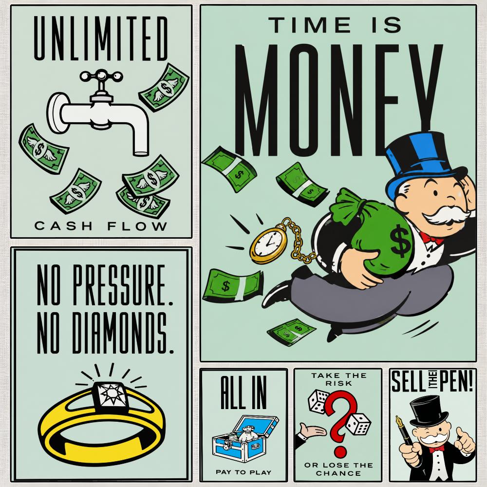Poster da Parete in PP del Gio - Hasbro Game Monopoly recensione e prezzo