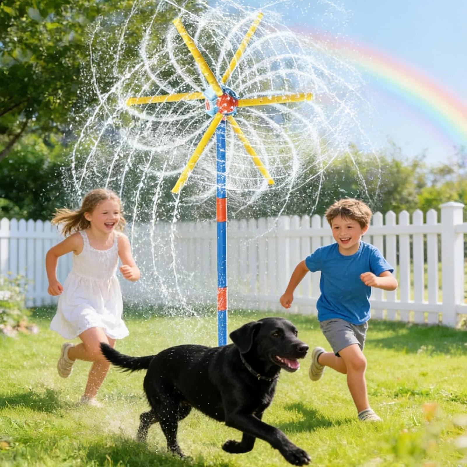 Irrigatore a mulino a vento pe - Kids Outdoor Water Park recensione e prezzo