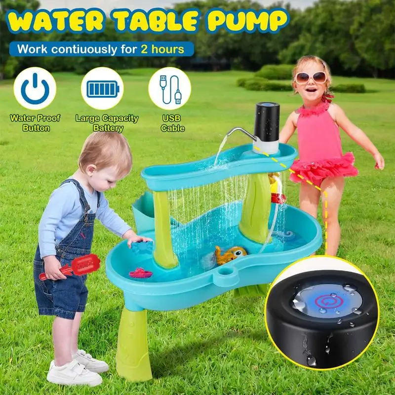 Pompa d'Acqua per Bambini, Div - Kids Outdoor Play Table recensione e prezzo
