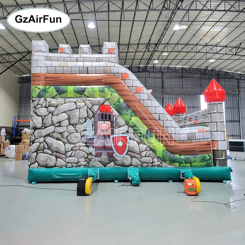 Castello Gonfiabile Commercial - Kids Outdoor Obstacle Course Equipment recensione e prezzo