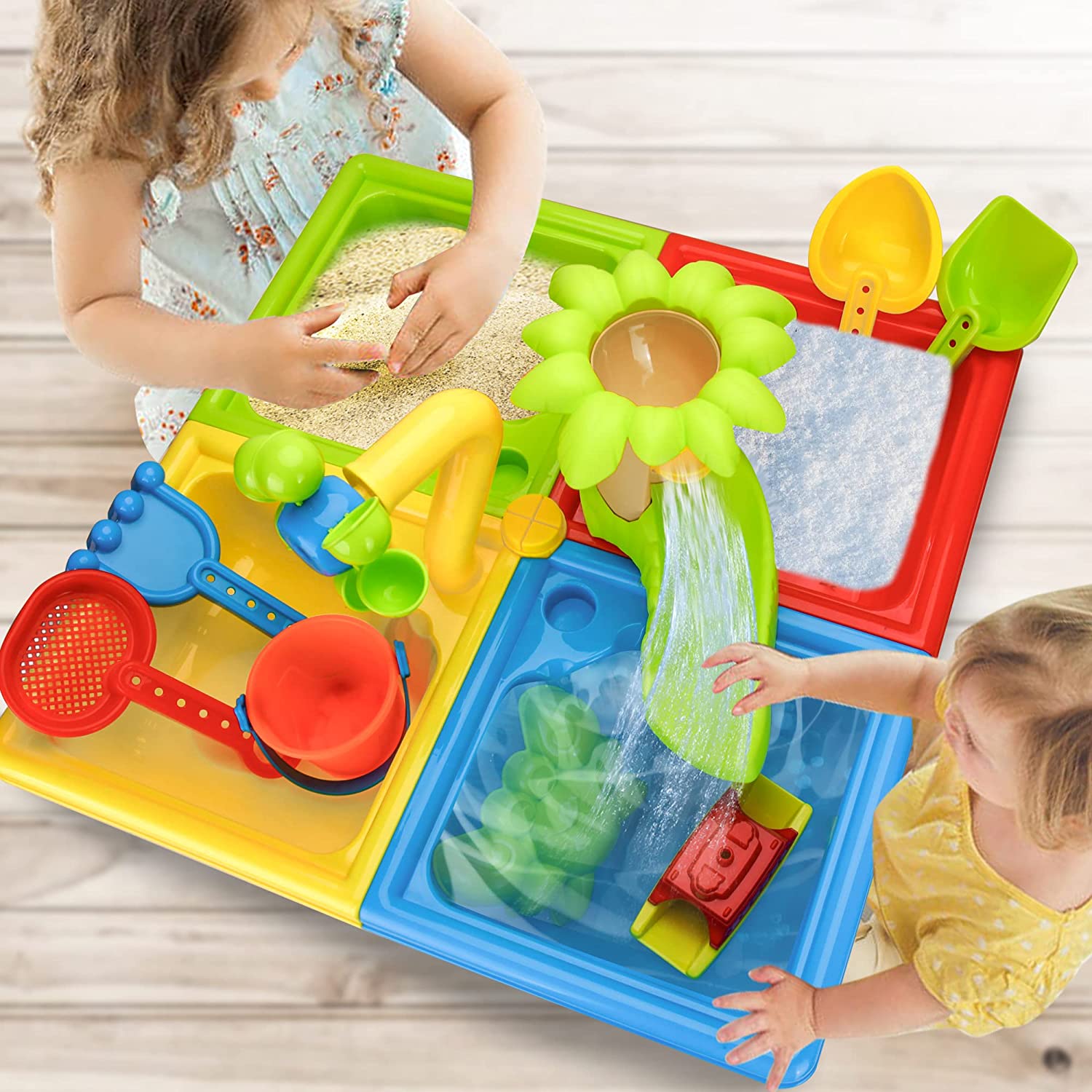 Beach Table Sand Play Toys gio - Kids Outdoor Play Table recensione e prezzo