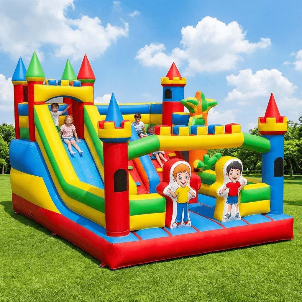 Scivolo Gonfiabile Commerciale - Kids Outdoor Jumping Castle recensione e prezzo