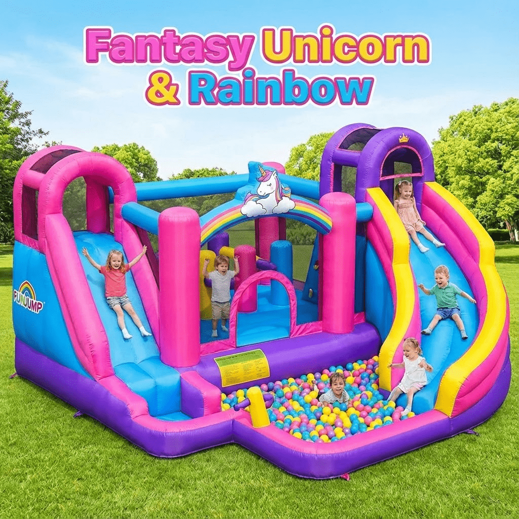 Scivolo Gonfiabile Commerciale - Kids Outdoor Jumping Castle recensione e prezzo
