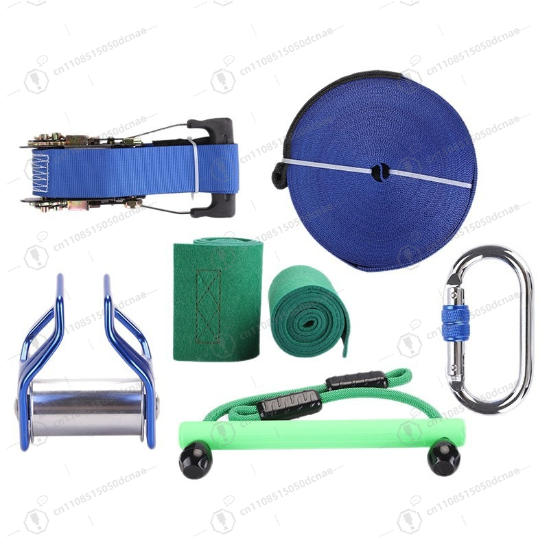 Kit di Allenamento per Slackli - Kids Outdoor Obstacle Course Equipment recensione e prezzo