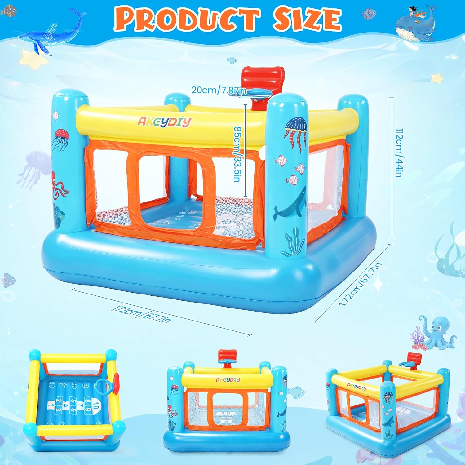 Casa Gonfiabile, Castello Gonf - Kids Outdoor Jumping Castle recensione e prezzo
