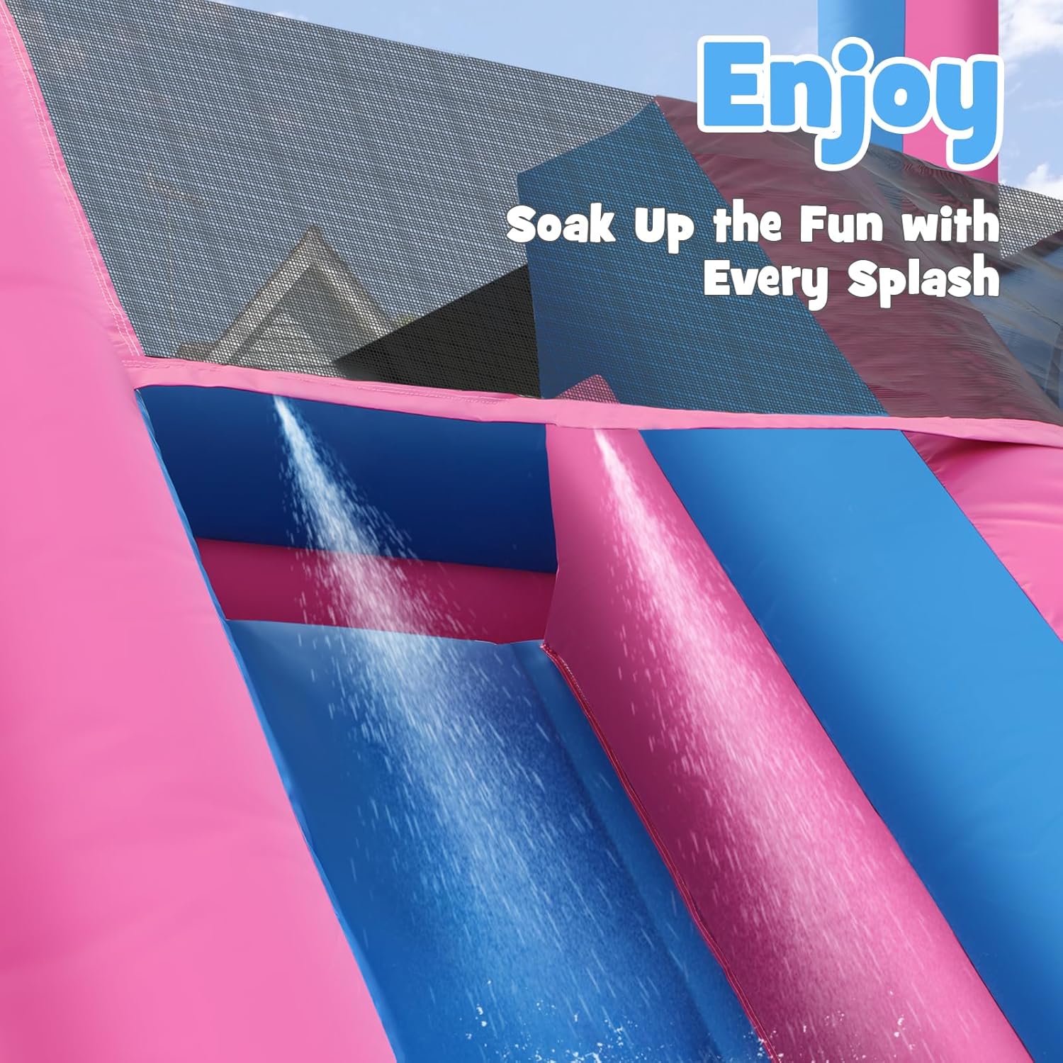 Scivolo d'Acqua Gonfiabile Res - Kids Outdoor Water Park recensione e prezzo