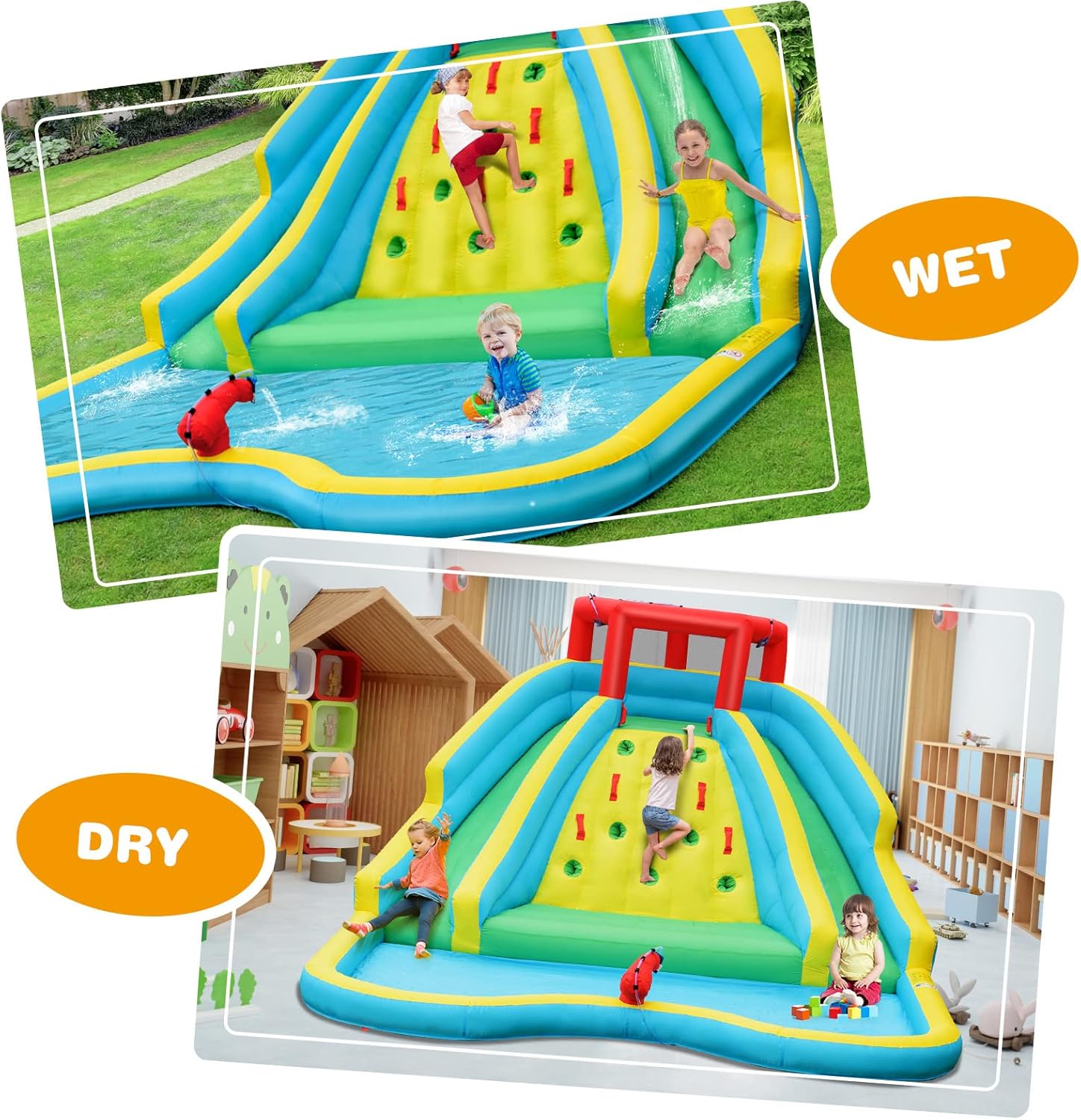 Scivolo d'Acqua Gonfiabile Gig - Kids Outdoor Water Park recensione e prezzo