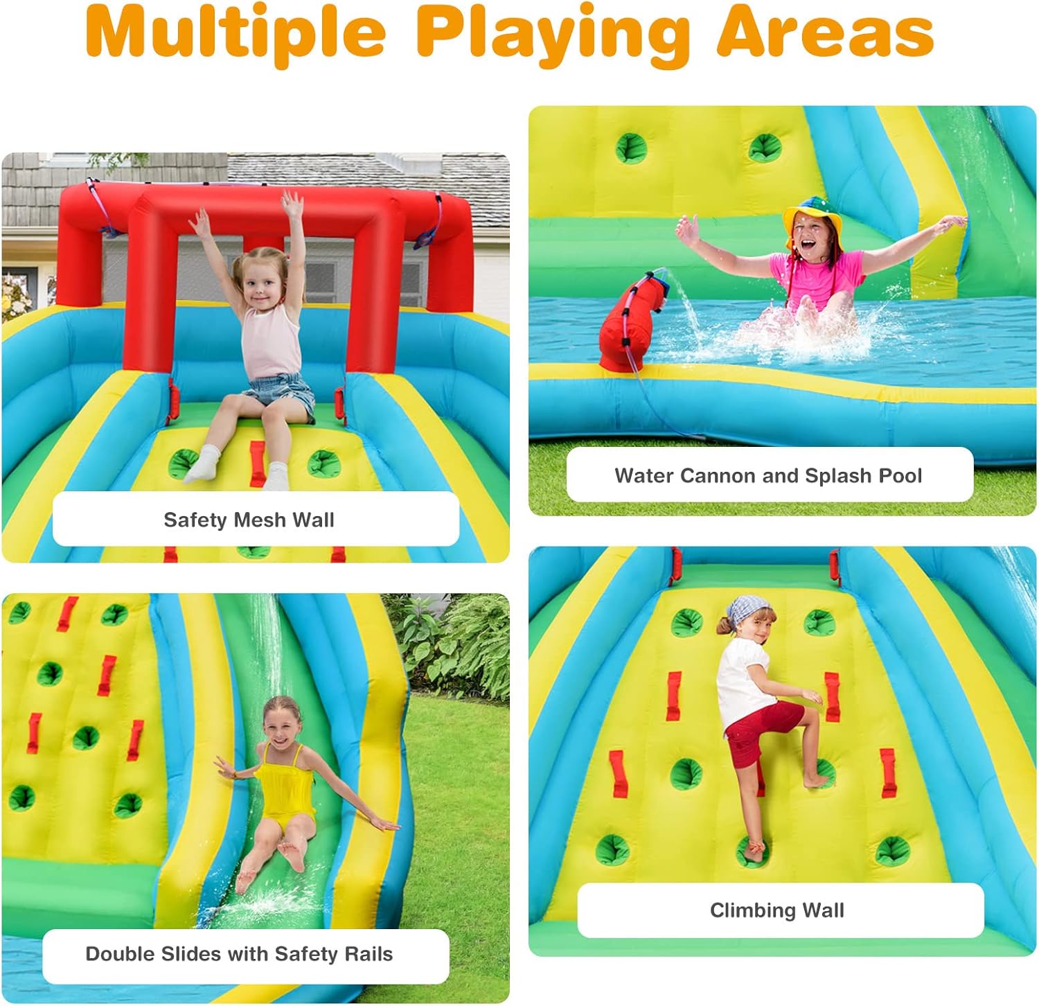 Scivolo d'Acqua Gonfiabile Gig - Kids Outdoor Water Park recensione e prezzo