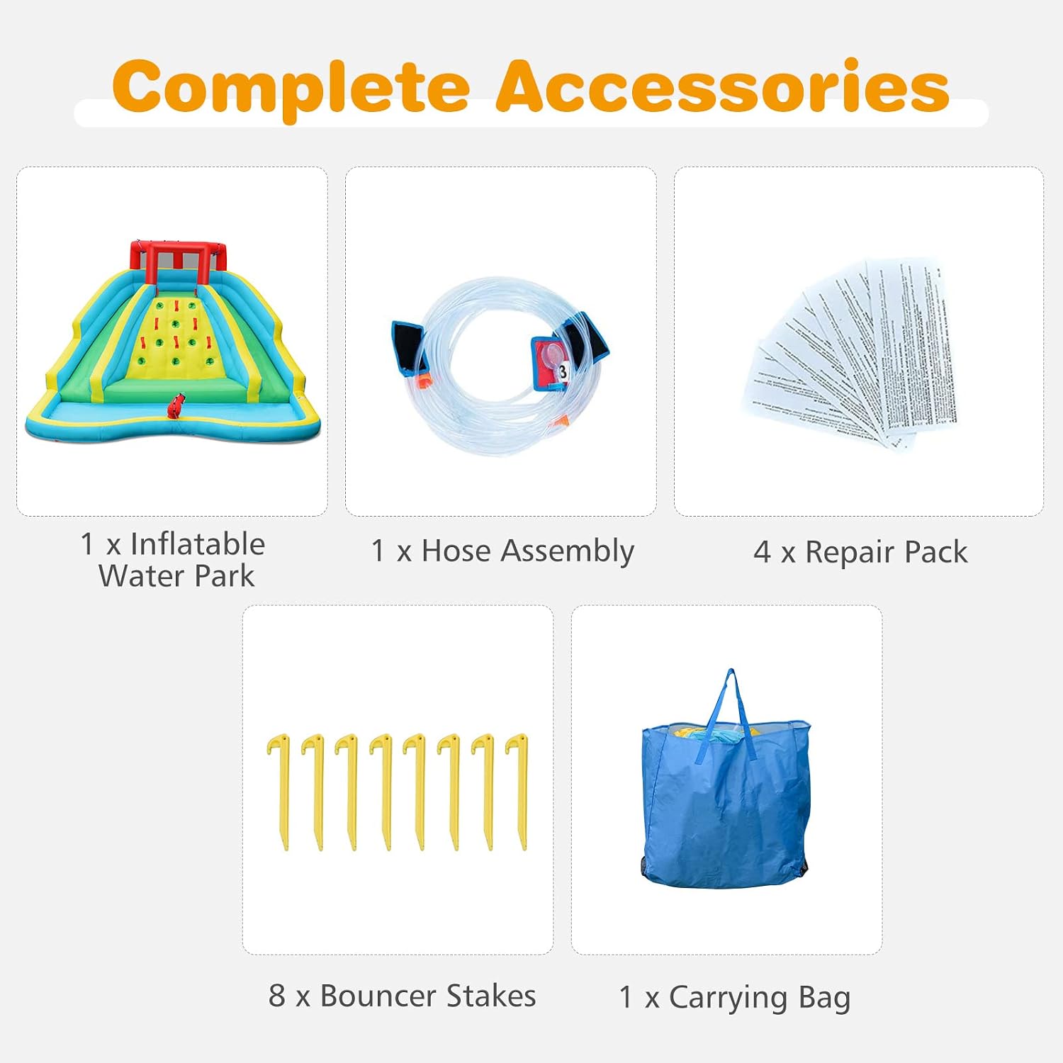 Scivolo d'Acqua Gonfiabile Gig - Kids Outdoor Water Park recensione e prezzo