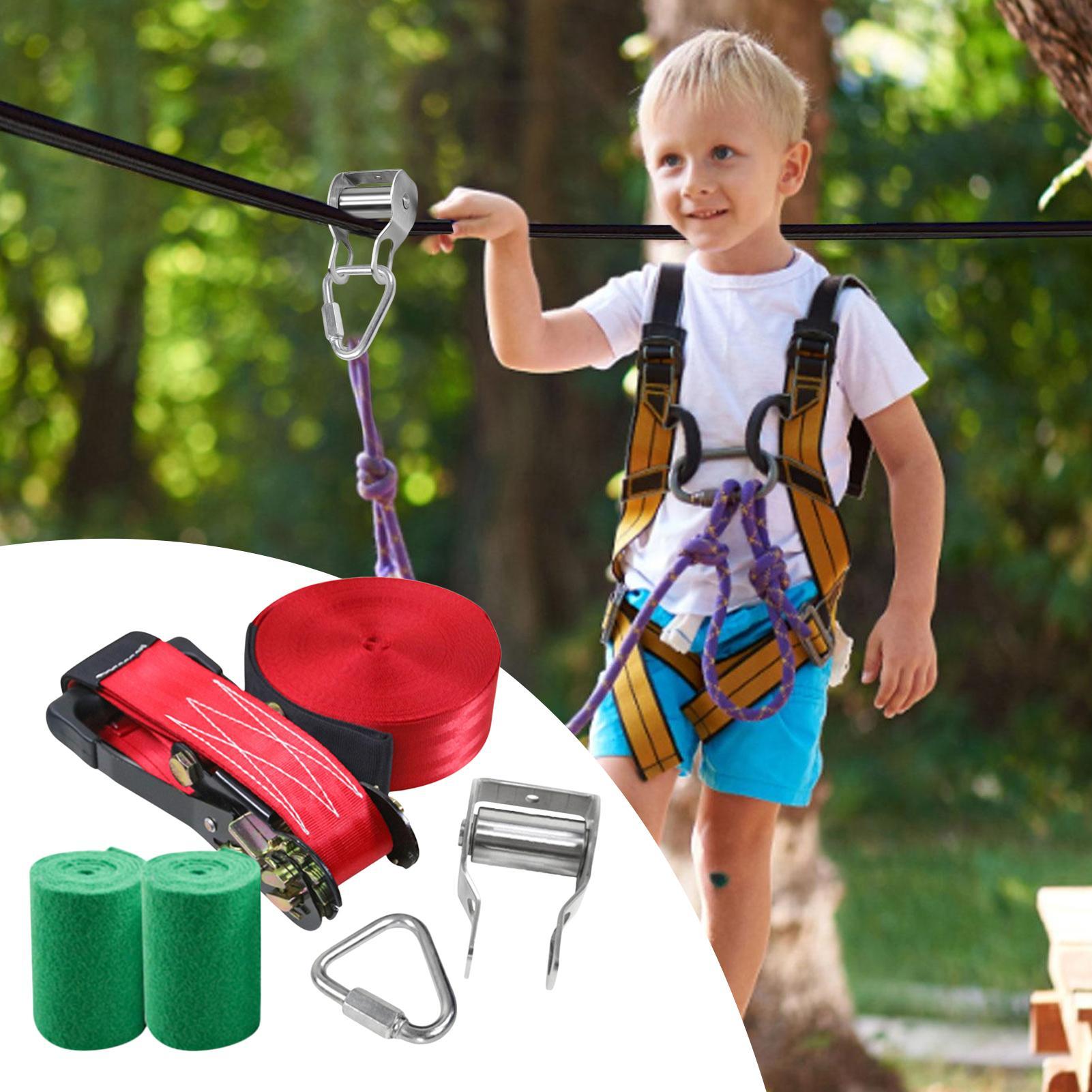 Zip Line per Bambini: Gioco di - Kids Outdoor Play Yard recensione e prezzo