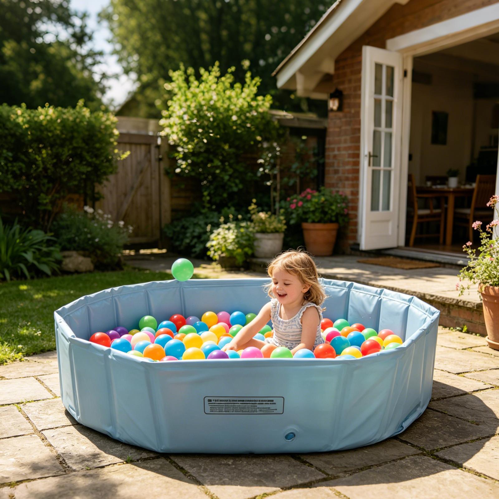 Piscina Pieghevole per Animali - Kids Outdoor Play Yard recensione e prezzo