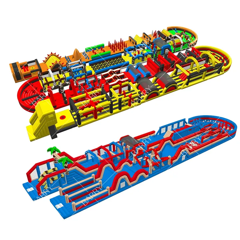 Percorso a Ostacoli Gonfiabile - Kids Outdoor Obstacle Course Equipment recensione e prezzo