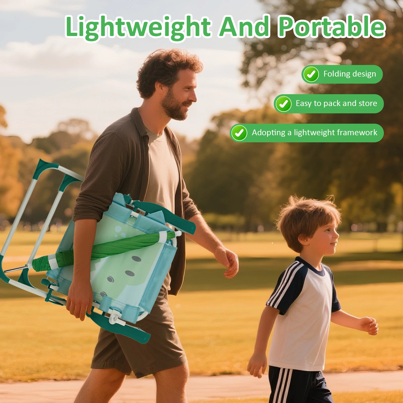 Sedia da spiaggia pieghevole p - Kids Outdoor Umbrella Chair recensione e prezzo