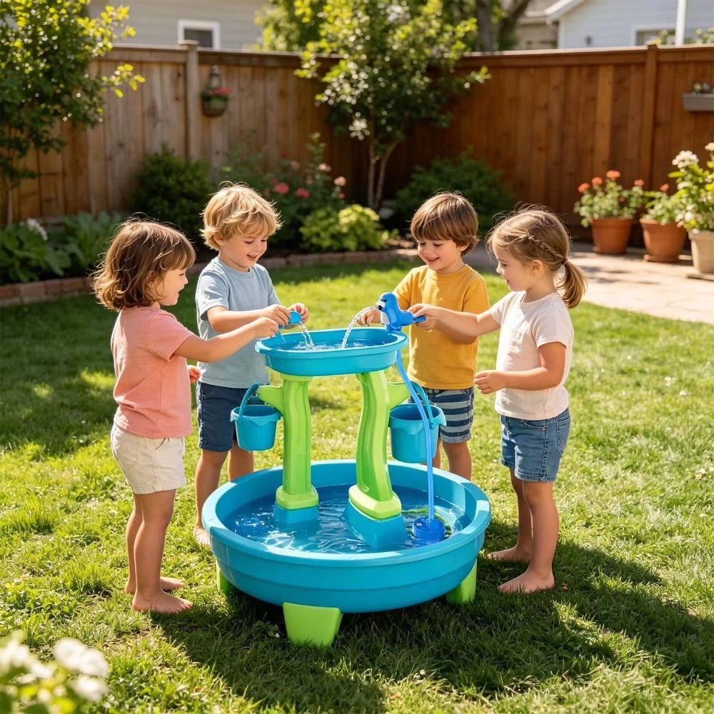 Pompa d'Acqua Portatile Senza  - Kids Outdoor Play Table recensione e prezzo