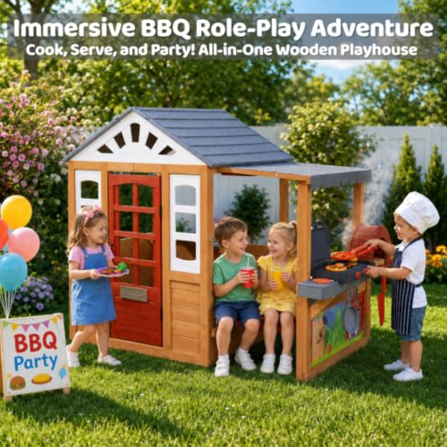 Casetta da gioco per esterni p - Kids Outdoor Grill Set recensione e prezzo