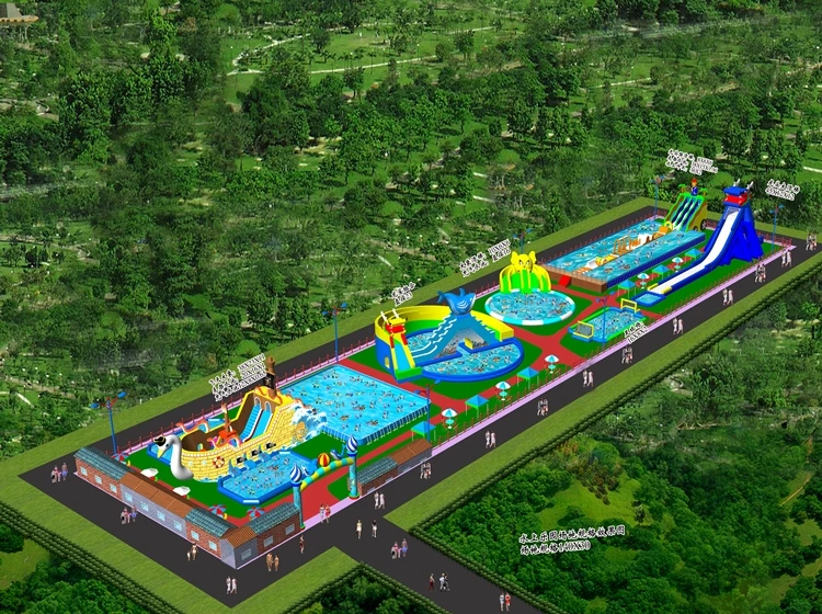 Attrezzature per parchi acquat - Kids Outdoor Water Park recensione e prezzo