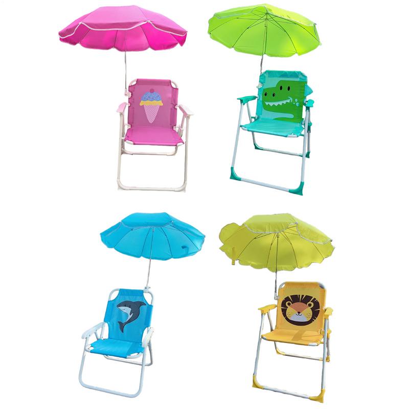 Sedia da campeggio per bambini - Kids Outdoor Umbrella Chair recensione e prezzo