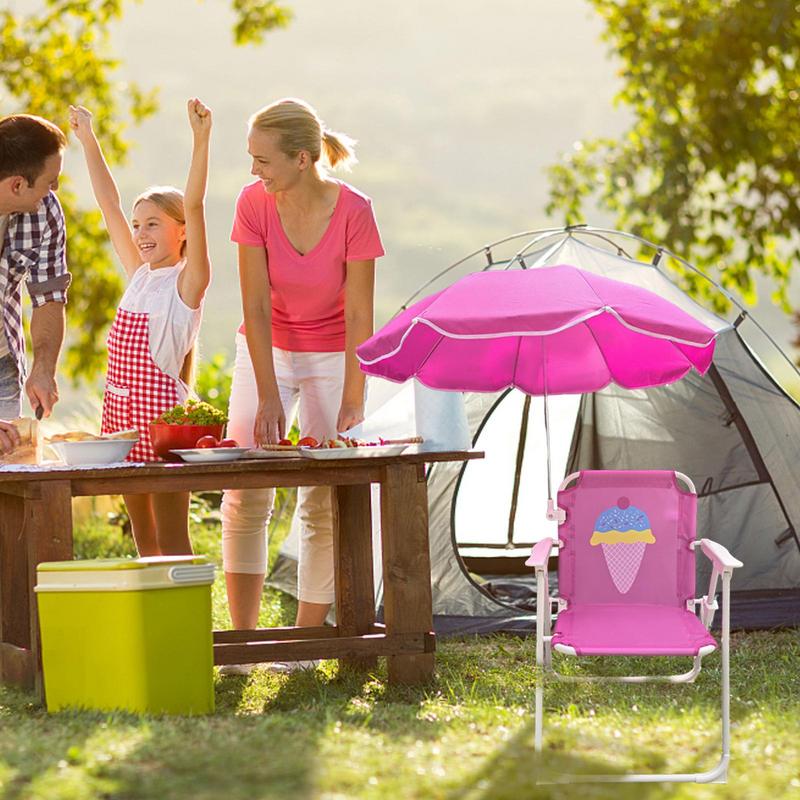 Sedia da campeggio per bambini - Kids Outdoor Umbrella Chair recensione e prezzo