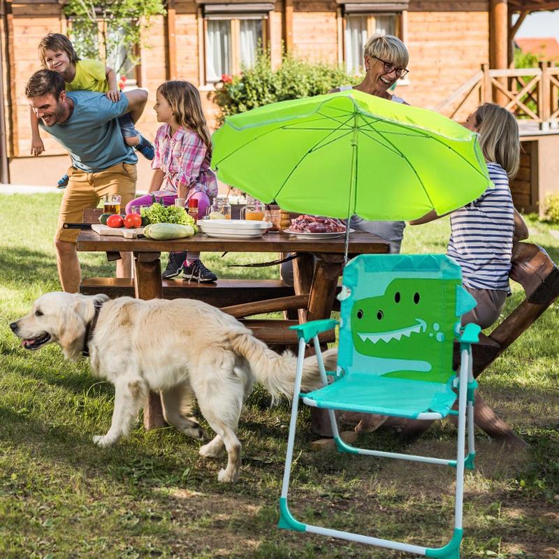 Sedia da campeggio per bambini - Kids Outdoor Umbrella Chair recensione e prezzo