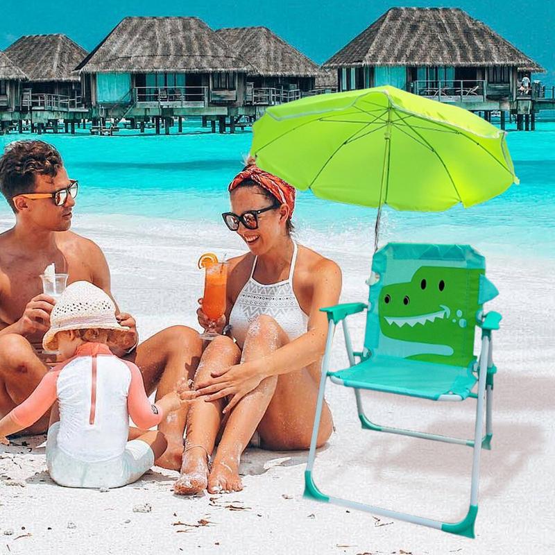 Sedia da campeggio per bambini - Kids Outdoor Umbrella Chair recensione e prezzo