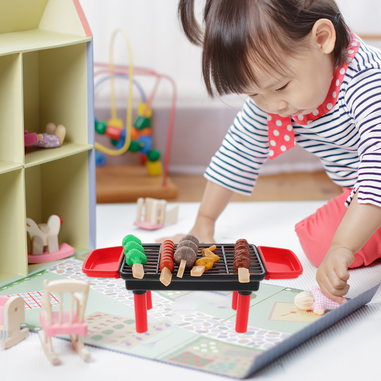 Set da barbecue per bambini, 2 - Kids Outdoor Grill Set recensione e prezzo