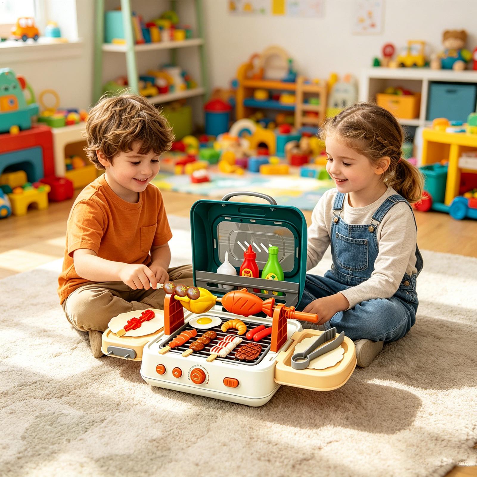 Set da gioco per barbecue da e - Kids Outdoor Grill Set recensione e prezzo