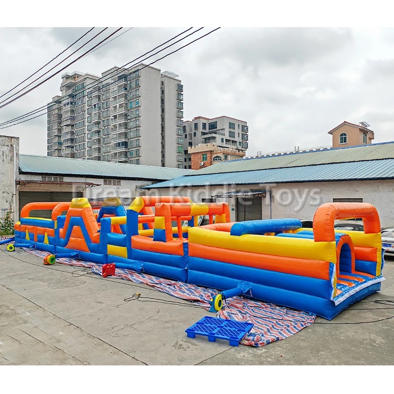 Tunnel Gonfiabile Gigante in P - Kids Outdoor Obstacle Course Equipment recensione e prezzo