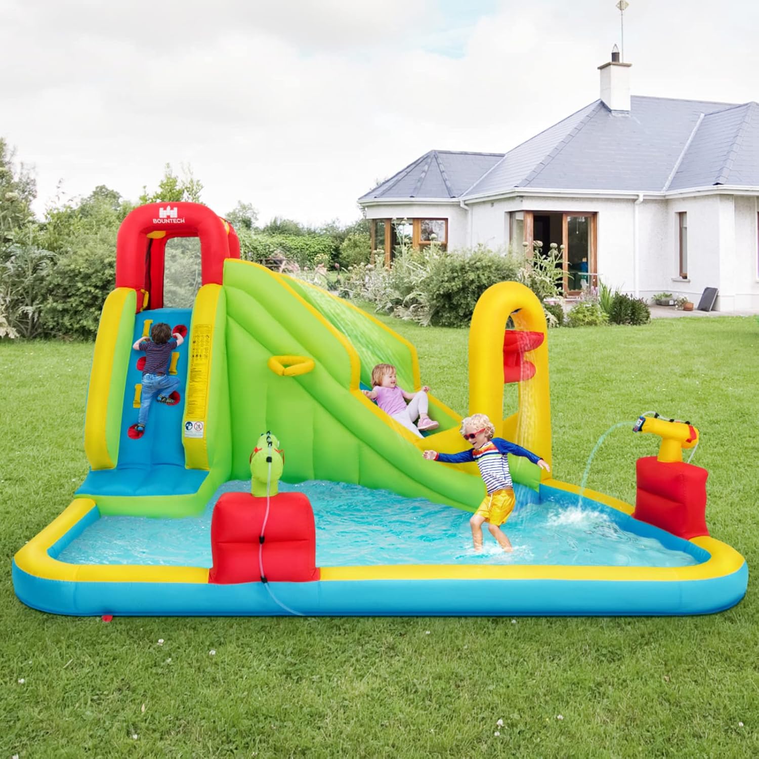Mega Parco Acquatico Gonfiabil - Kids Outdoor Water Park recensione e prezzo