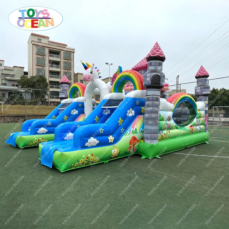Castello Gonfiabile Personaliz - Kids Outdoor Jumping Castle recensione e prezzo